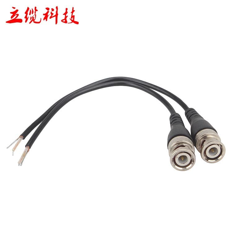 Single-End BNC Shielded RG174 Cable, BNC Surveillance Video Connector Cable, BNC Cable
