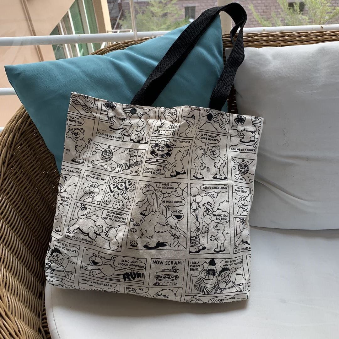 Large Capacity Canvas Yoga Sports Bag Single Shoulder Bag for Women Simple Artistic Korean Style Fresh Style Student Bag
