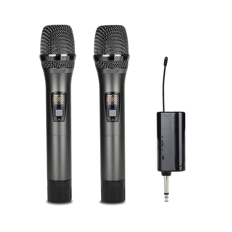 AMI W5S Universal UHF Wireless Microphone, All-Metal Universal Wireless Mic with Small Receiver