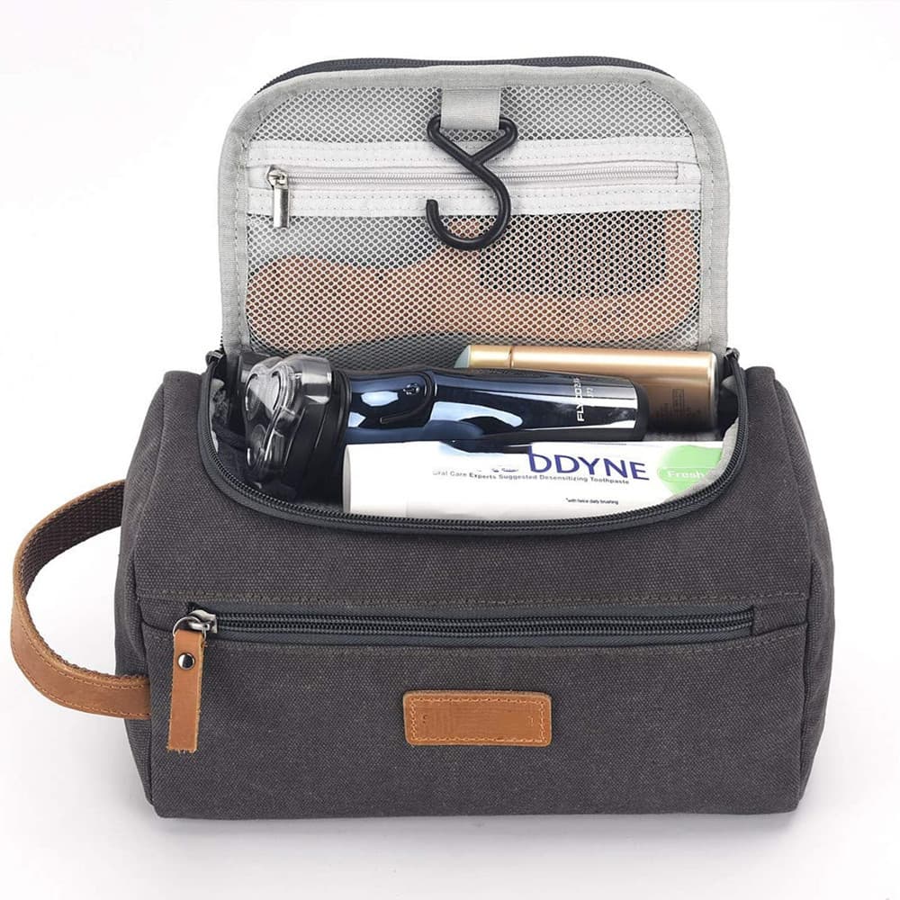 Men's Hanging Toiletry Bag Travel Toiletry Kit Men's Shaving Gym Toiletry Bag Waterproof Customizable by Manufacturer