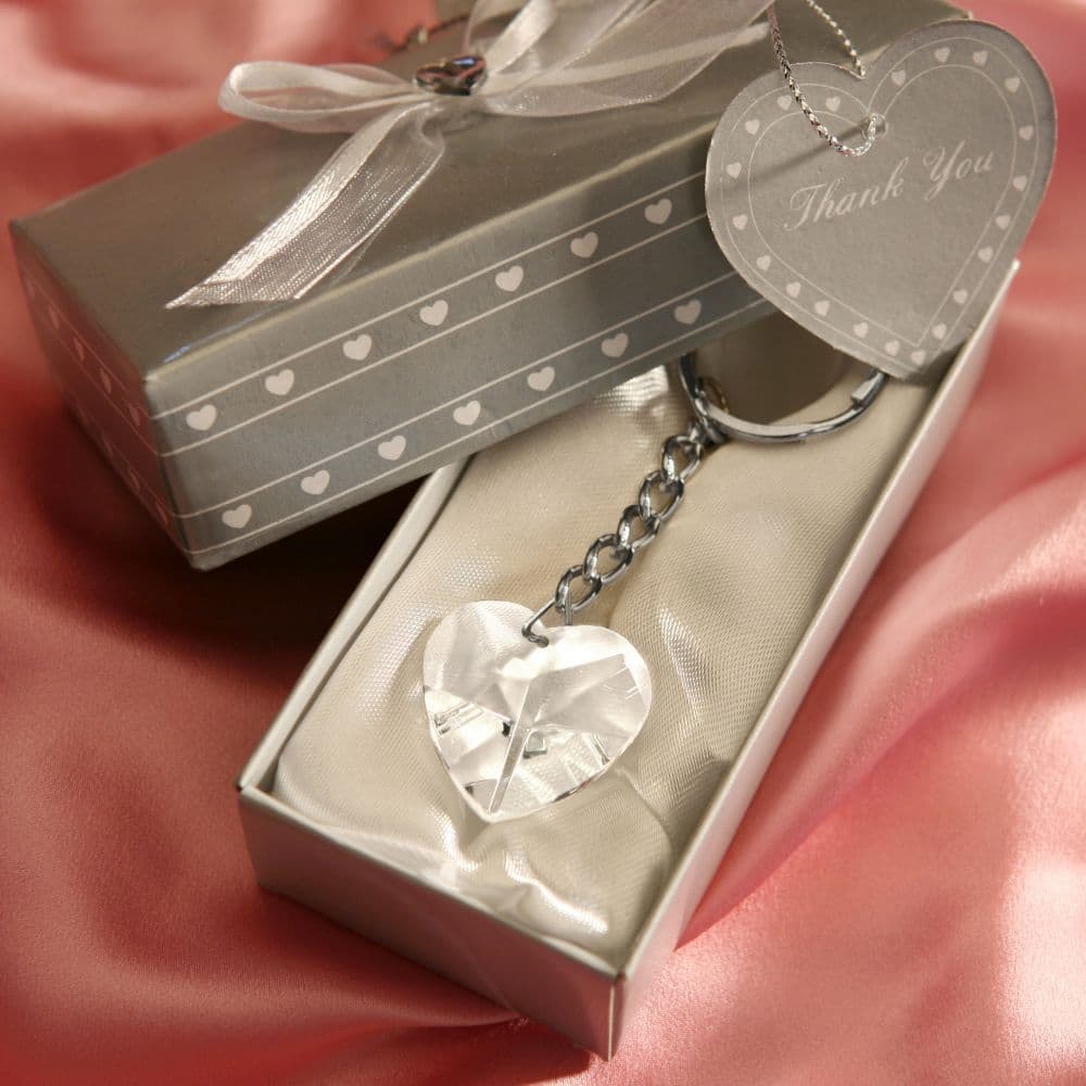Wholesale crystal heart key chain car key chain pendant couple bag key ring pendant creative gift