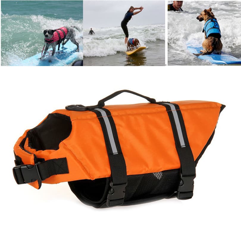 Pet Dog Life Jacket Swimsuit Clothing Supplies Summer Style Swimwear for Large and Small Dogs Outdoor Breathable Lightweight