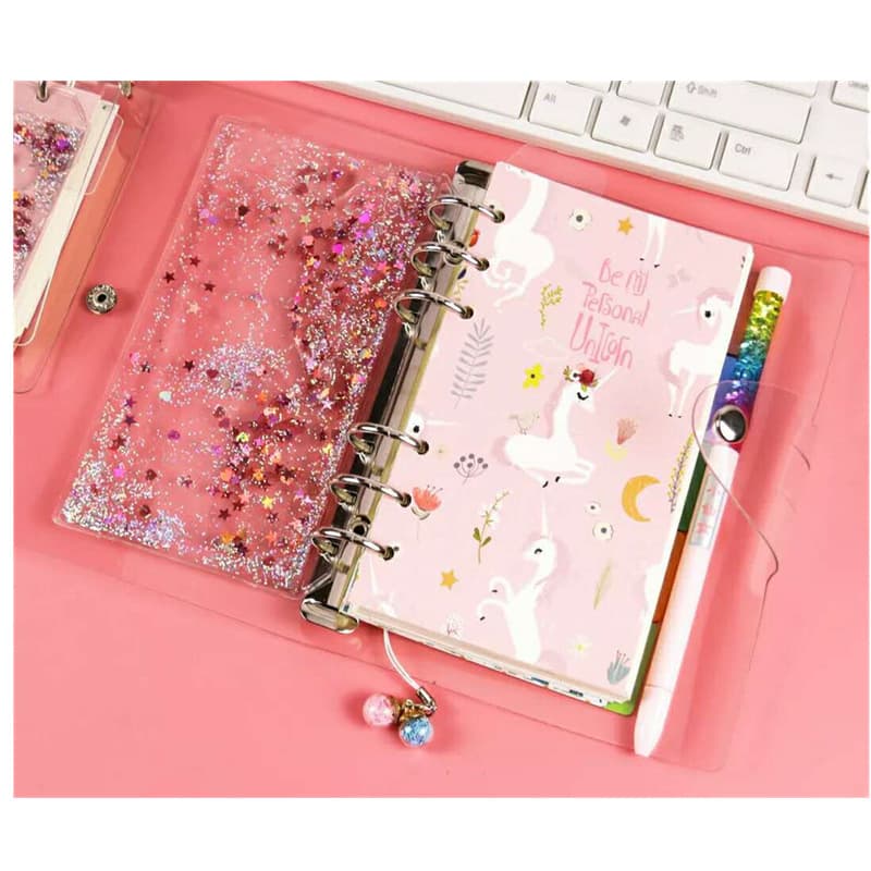 Creative Student Journal Activity Page Notebook Sand Journal Gift Box Diary Set Manual Notebook