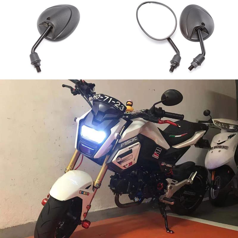 Taiwan Millennium Turtle Motorcycle Rearview Mirror Mini Reverse Mirror Electric Scooter Pedal Reflector Modified Car Mirror
