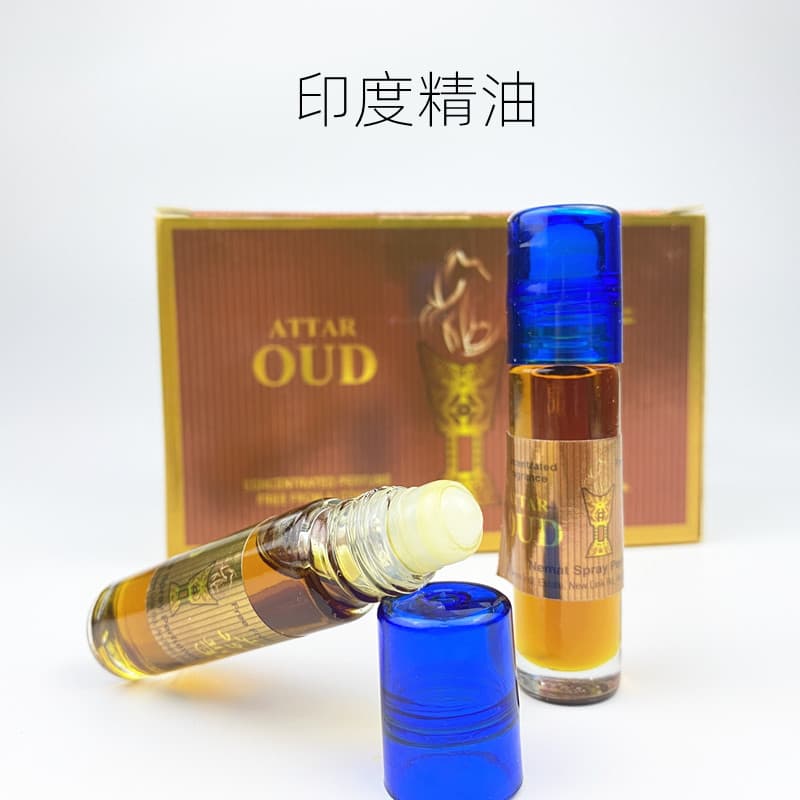 Indian Perfume ATTAR OUD Woody Sandalwood Essential Oil Roll-On Perfume