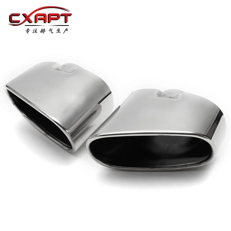 Hot Sale 08-13 Model B*W Bao X5 Square Exhaust Tip, Low Spec Upgrade to High Spec, Old Model Modification Muffler Exhaust Cover