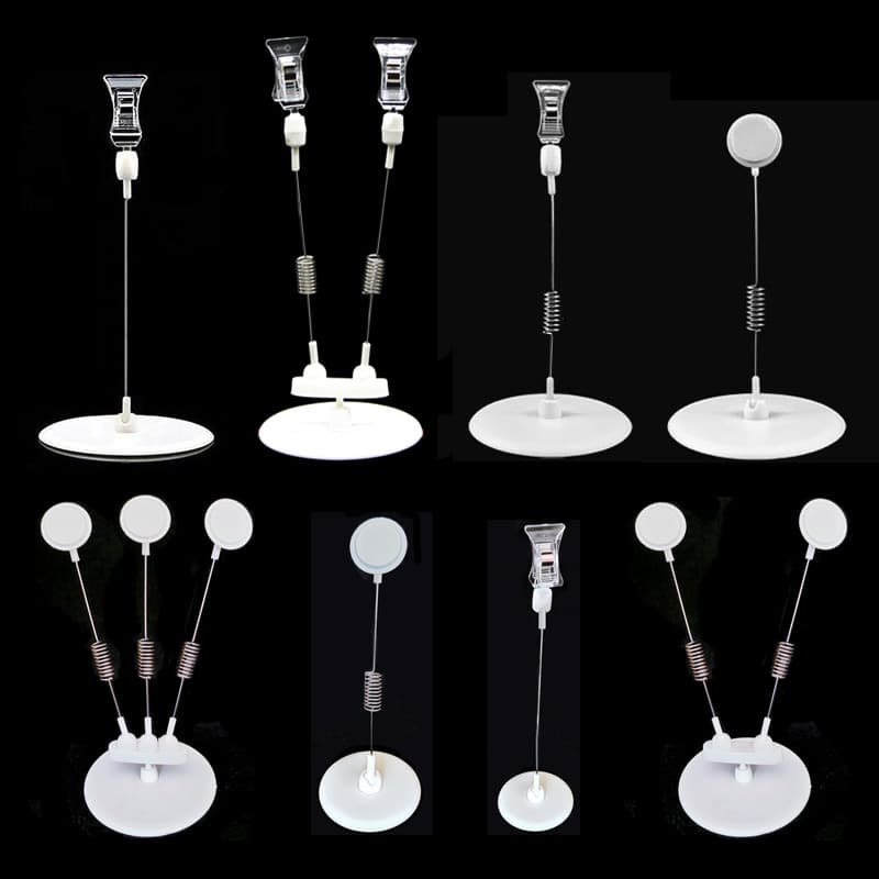 Manufacturer supply POP wobble sign, wobble clip, jumping sign, spring wobble card, large production volume with competitive prices.
