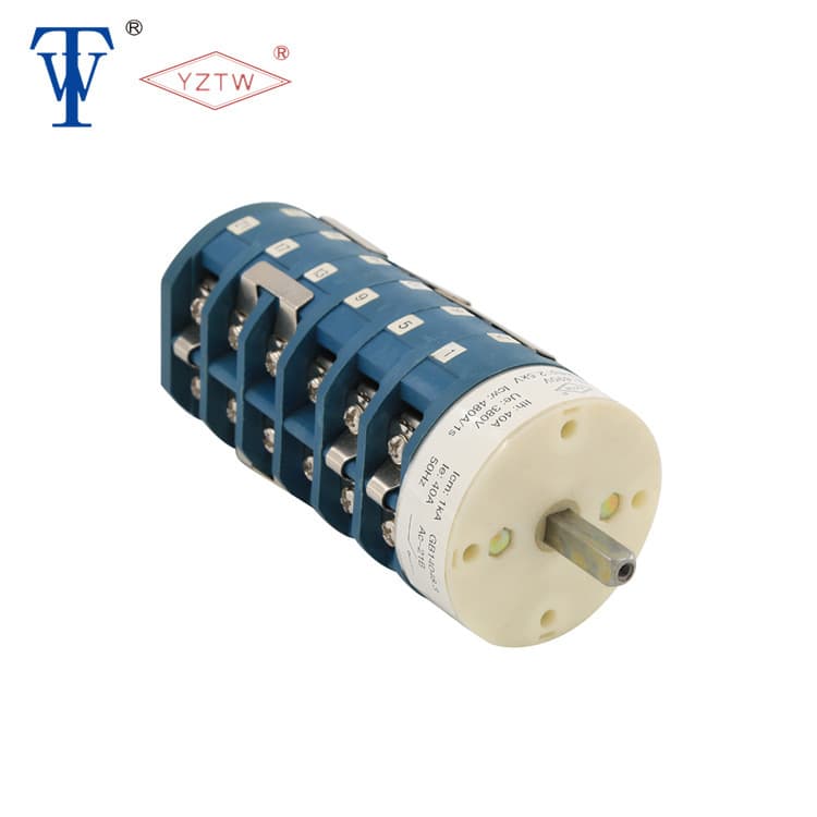 Yueqing Tianwei Tire Changer Dismantling Machine Parts Changeover Switch LW5D-40A/6 Two-Speed Switch