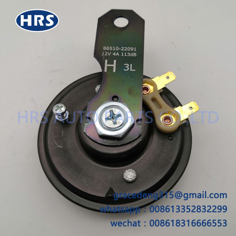 86510-22091 Fits Toyota Land Cruiser Coaster Midibus High-Pitch Horn Assembly Car Horn