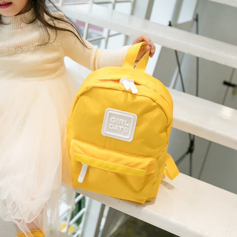Kindergarten Children's Backpack for 3-8 Years Old, Unisex Large/Middle Class Nylon Waterproof Backpack, Custom Logo Bag