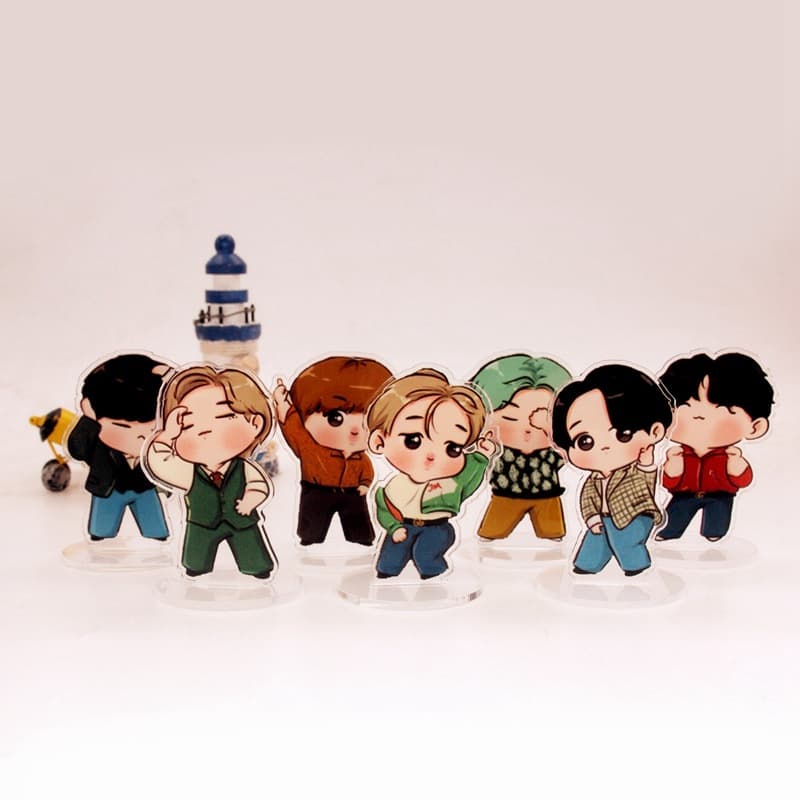 10cm Bts Peripherals Zhenqi Zheng Zhipu Zhixianjin Taiheng Acrylic Stand 065 Support