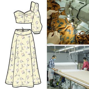 Women's Clothing Small Batch Custom Order Small Quantity Dress Shirt Processing Production Sample Making