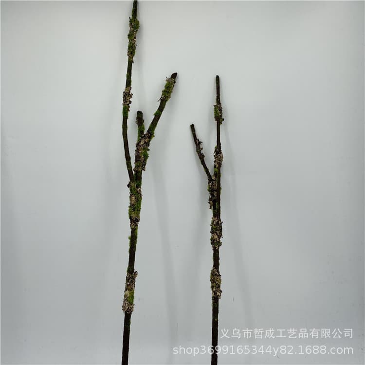 Artificial Dead Branches Moss Branches Dry Twigs Vine for Hotel Restaurant Wedding Ceiling Decoration Background Wall Landscaping