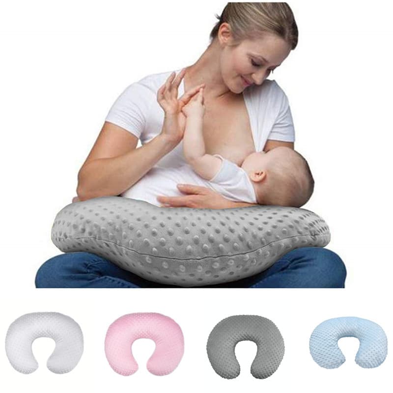 Cross-border Baby U-Shaped Nursing Pillow Multi-Function Learning to Sit Pillow Removable Multi-Function Baby Feeding Pillow Bean Bag Velvet