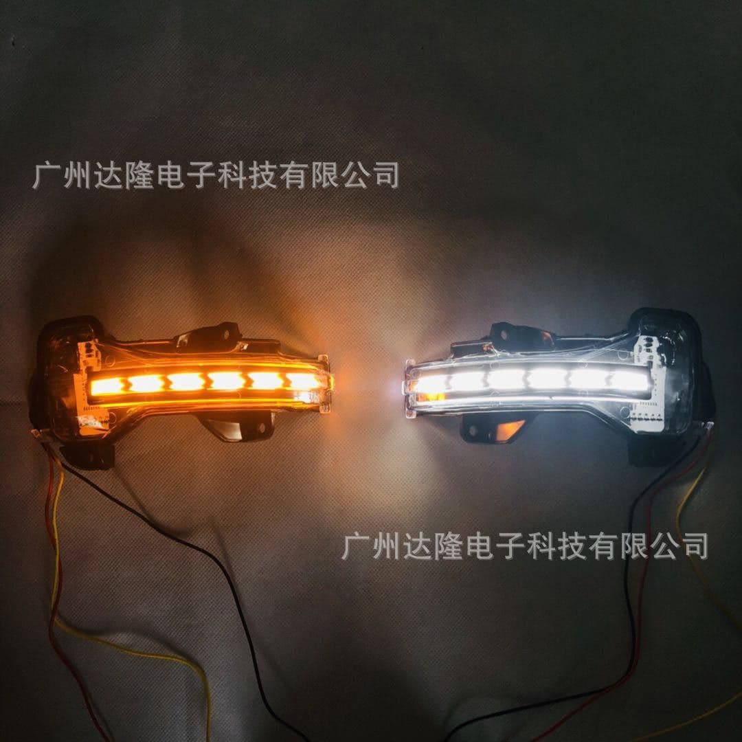LED Turn Signal Side Light for Honda Series Rearview Mirror Modification, Clear