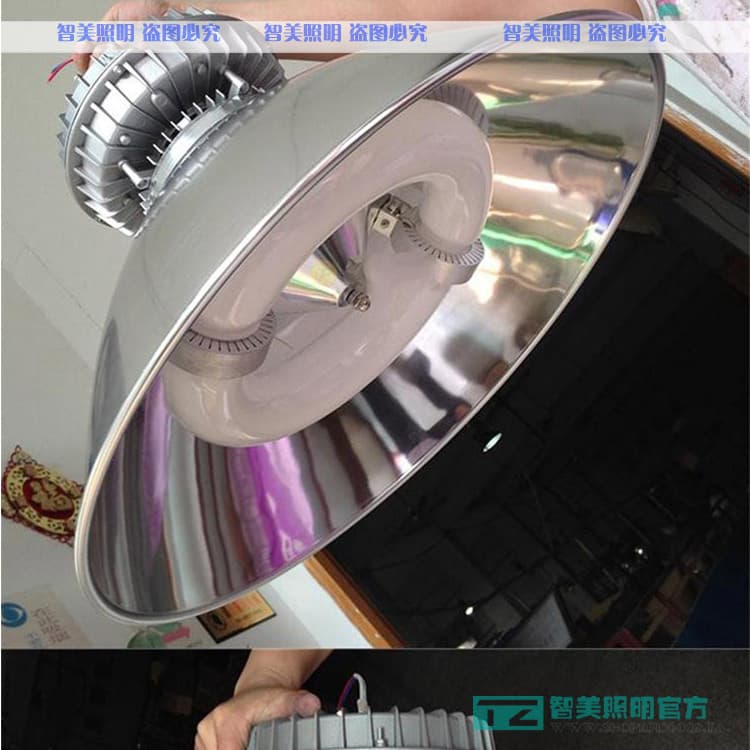 Induction ceiling lights, low-frequency factory high-power industrial and mining lights, 100W, 200W, 250W, 300W, 400W, warehouse and factory lights.