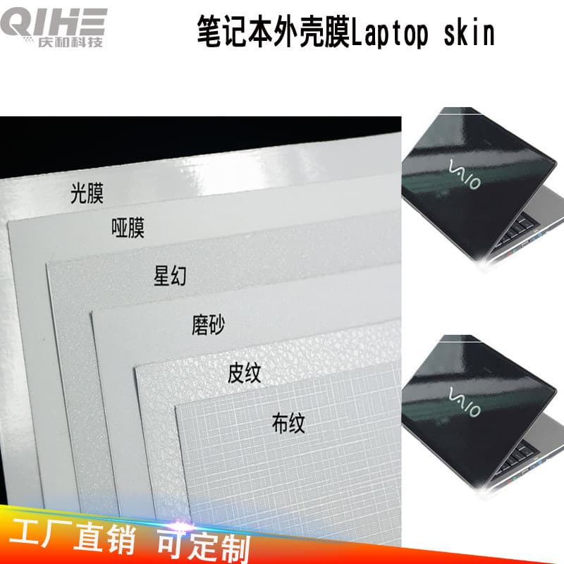 Beautiful Transparent Shell Film, Notebook Matte Protective Film, Glossy Dust-proof Leather Grain Star Fantasy Desktop Film Diamond
