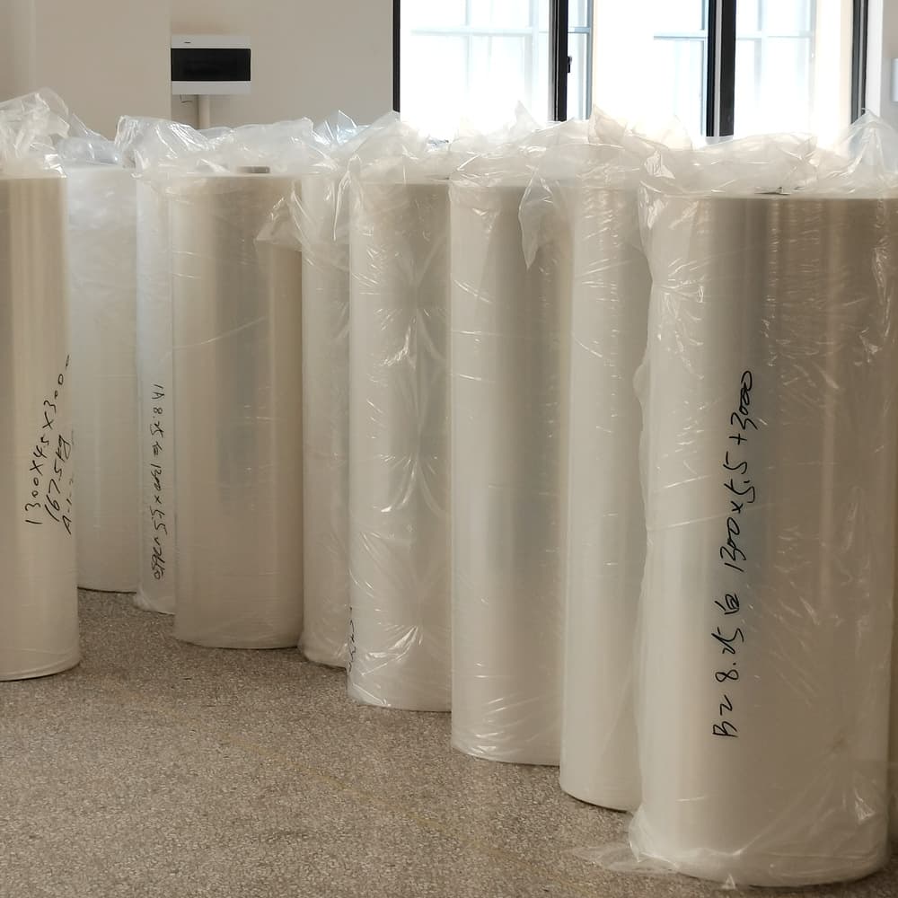 Seven-layer co-extruded film symmetrical film single layer 0.06mm per square meter 60 grams