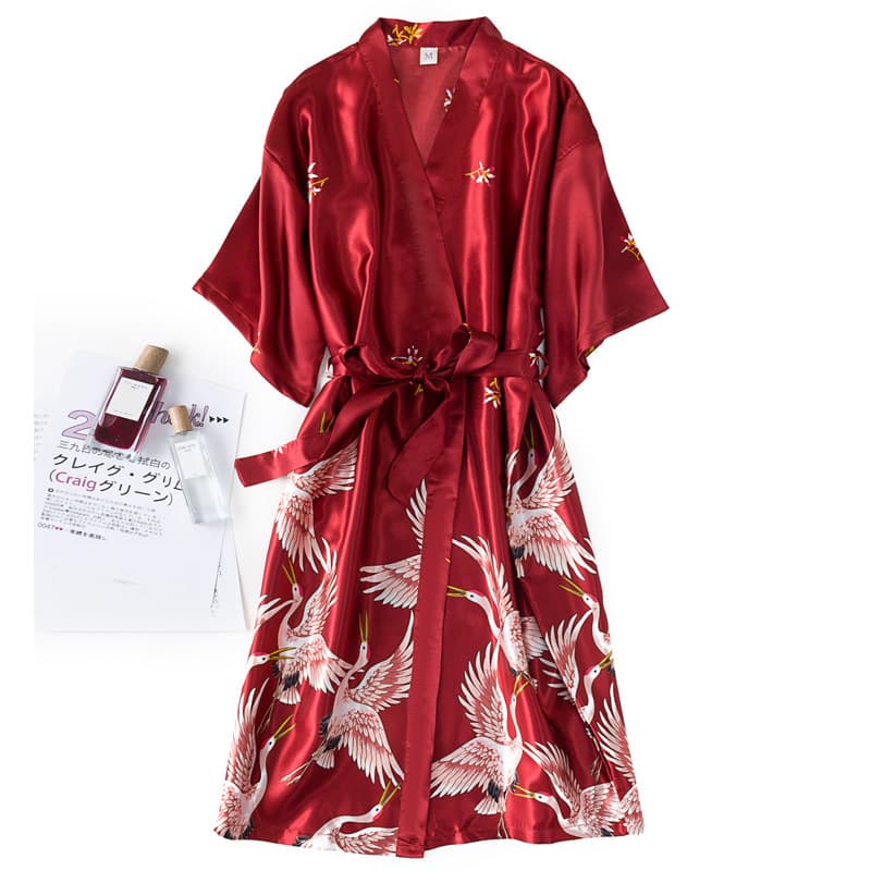 Men's Sleepwear/Robes/Bathrobes - Soft Comfortable Cotton Fabric Loose Fit Design Solid Color Available in Multiple Sizes