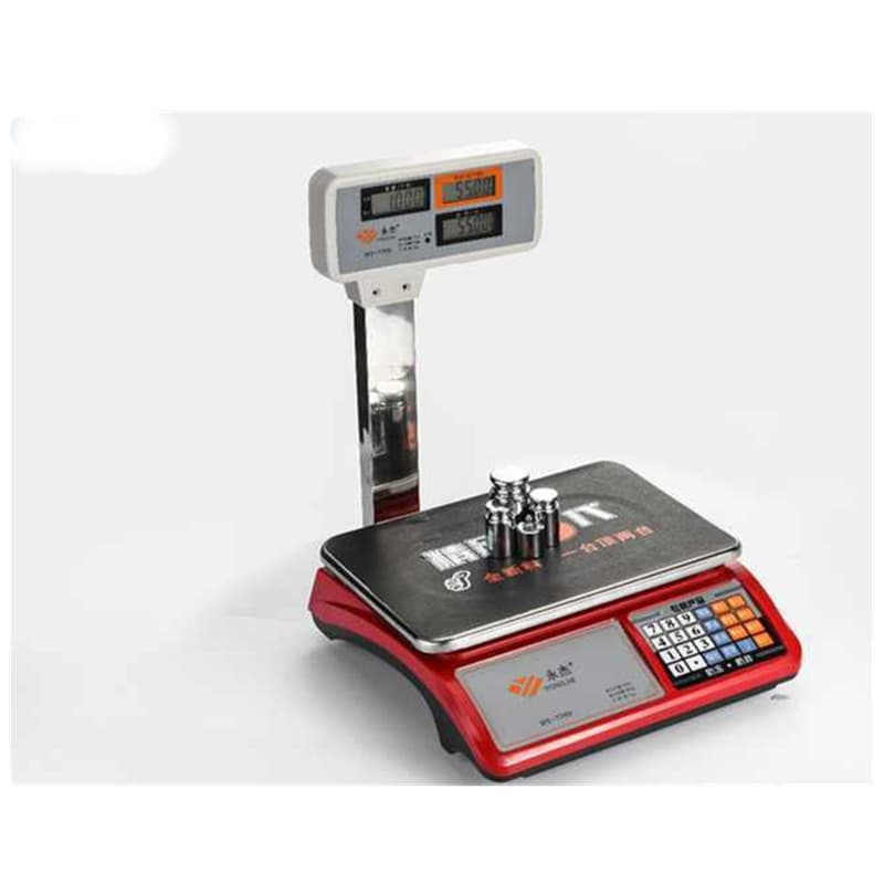 Export English Version 30kg/40kg Electronic Scale with Pole, Pricing Scale, Bench Scale, AC/DC Dual Use