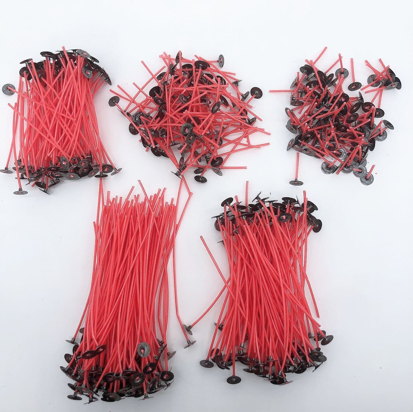 Red Candle Wick, Butter Candle Wick, DIY Handmade Candle Clip Buckle Wick Thread