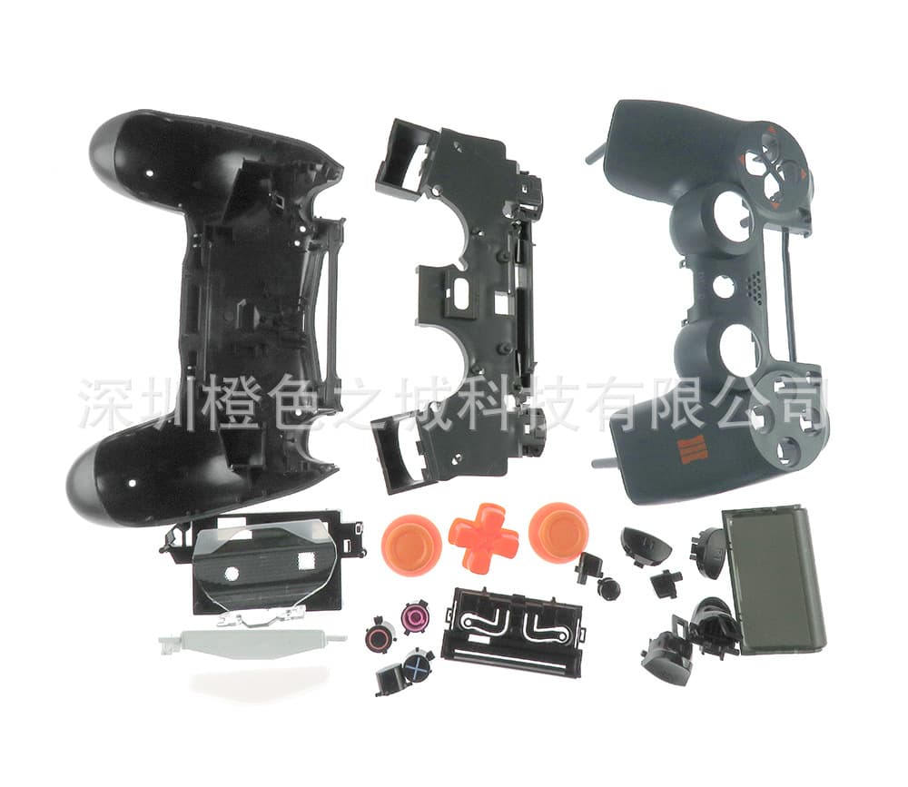 Compatible PS4 Call of Duty Controller Shell with Full Set of Buttons, PS4 1.0/040 Version Call of Duty Shell