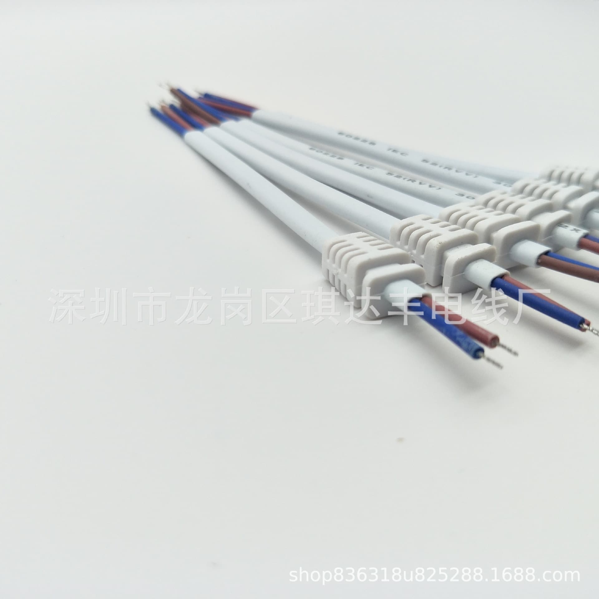 Qidafeng connection wire with pull-resistant sheath, flexible multi-strand wire, PVC material drive snap wire