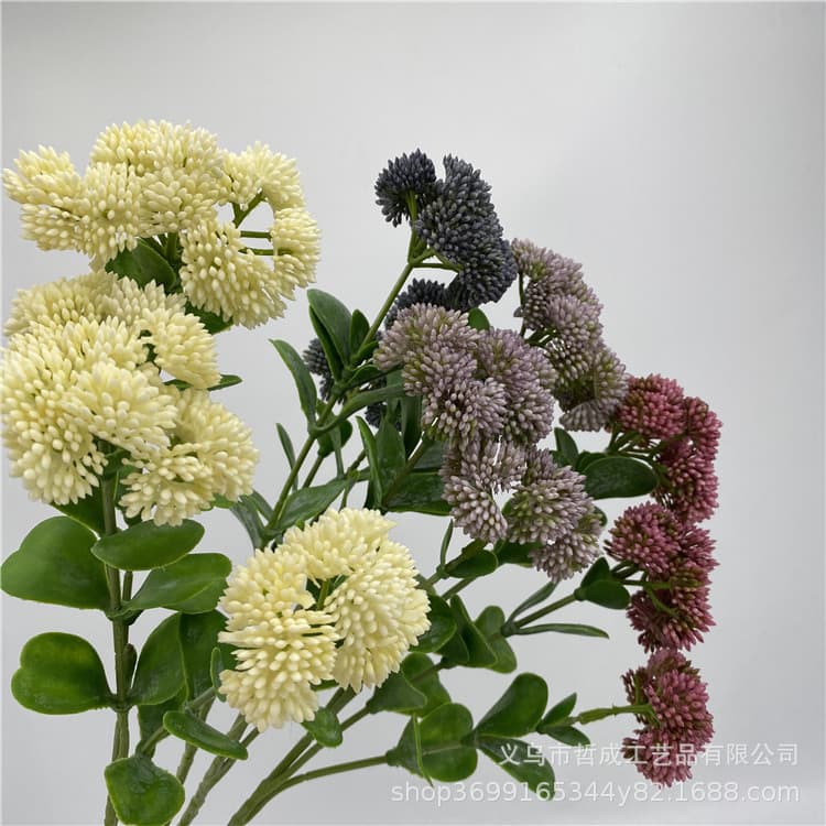 Floral Table Arrangement Decorative Artificial Plants Hydrangea Berries Pearl Berries Rice Berries Vegetable Flower Fruit Home Decor
