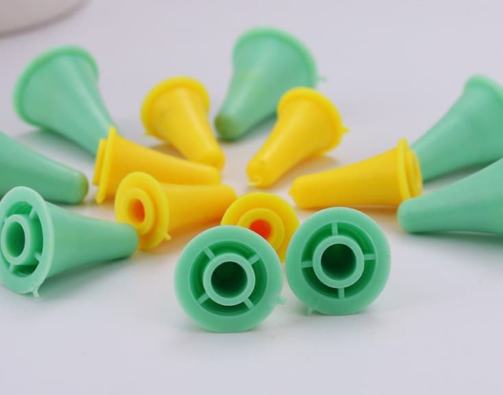 Knitting Needle Caps, Needle Stoppers, Rubber Anti-Slip Tips, Knitting Tools