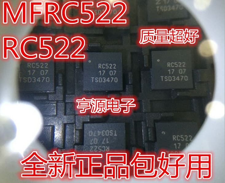 MFRC52201HN1 MFRC522 RC522 QFN32 RFID IC Reader Chip Imported In Stock