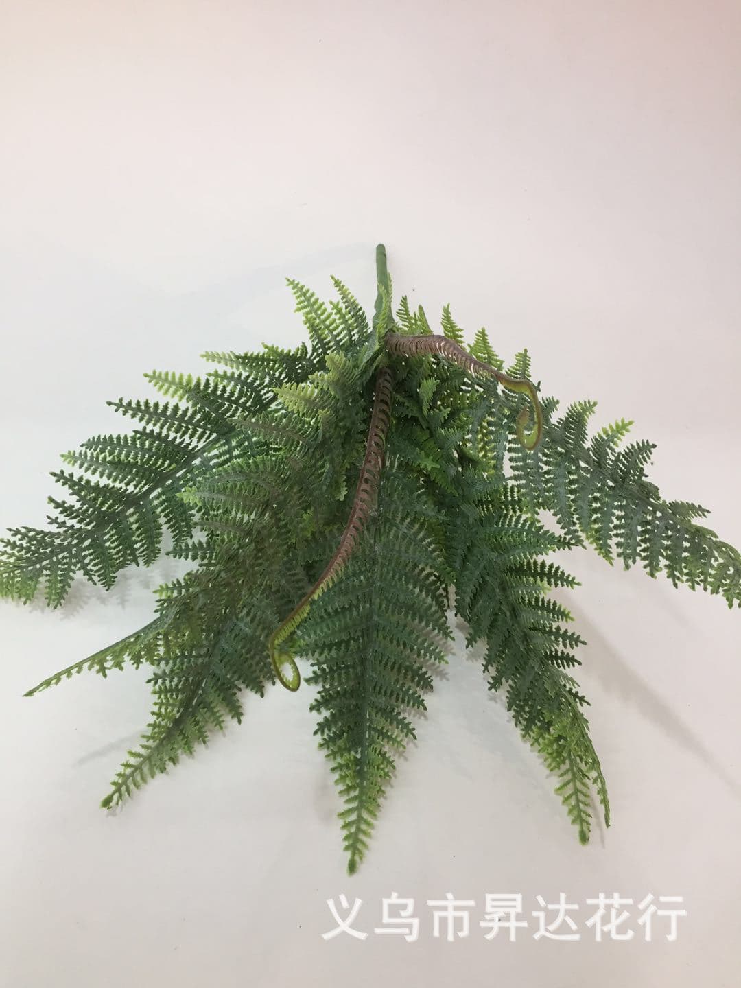 Simulated plastic grass, small fur, fern, potted plant decoration, tropical green plant wall, soft decoration, flower arrangement and grass wholesale