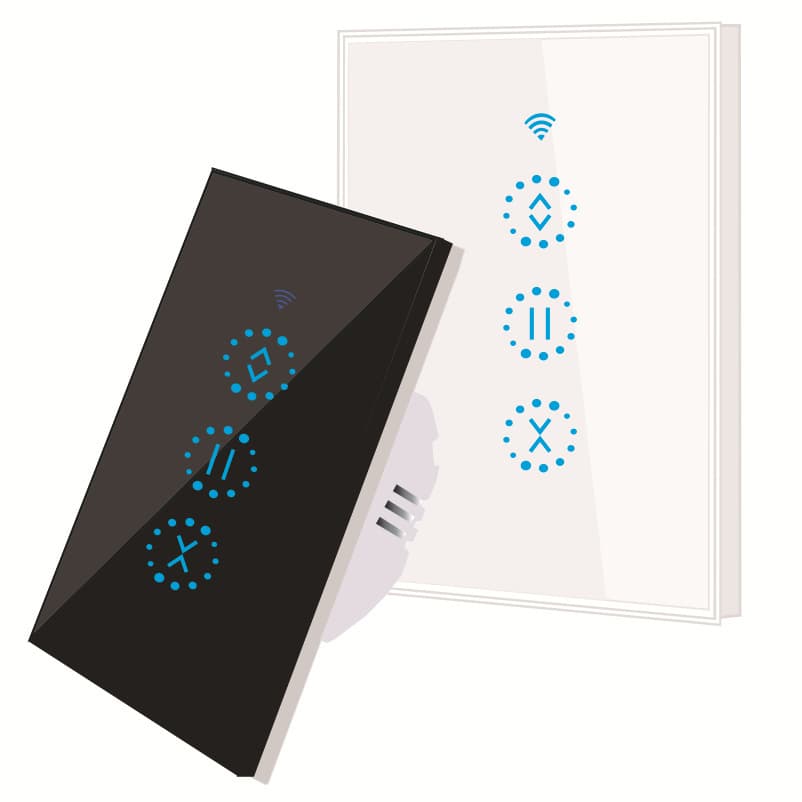 Cross-border Hot Selling WiFi Smart Curtain Switch, Tuya APP Smart WiFi Remote Control Garage Door Electric Door Switch