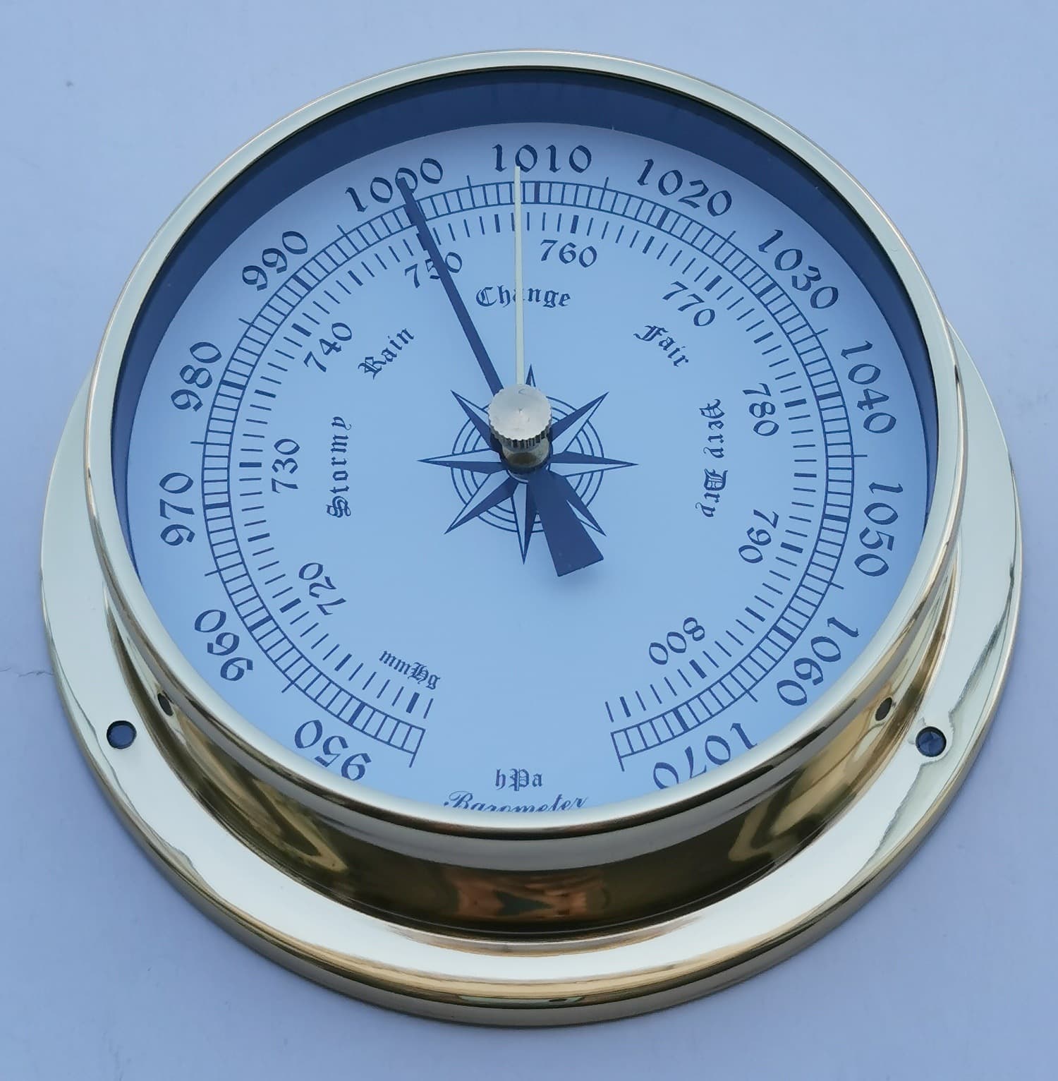 B9115-D115 Copper Shell Barometer (Aneroid Barometer, Marine Barometer)