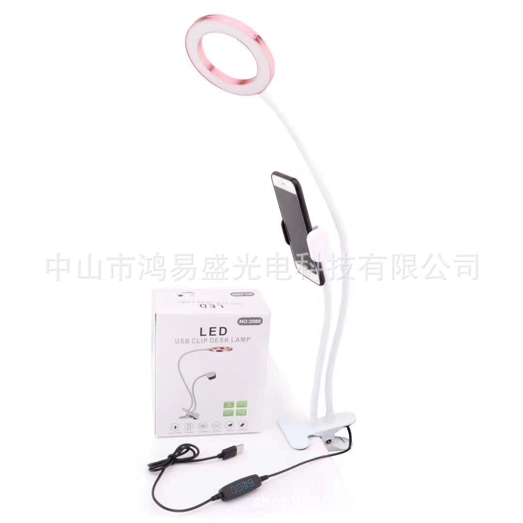Clip-on LED Live Beauty Light with USB Port, Fill Light for Learning and Runway Lighting