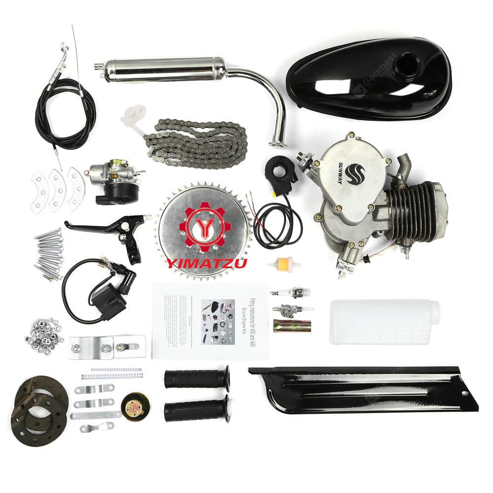 eBay Hot Selling Bicycle Conversion 80CC Engine Bicycle Gas Engine Kit with CE Certification