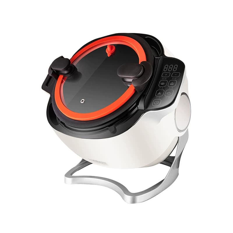 German Delaideliy Home Use Stir-fry Machine Commercial Intelligent Robot Fully Automatic Tumbling Drum Lazy Cooking Machine