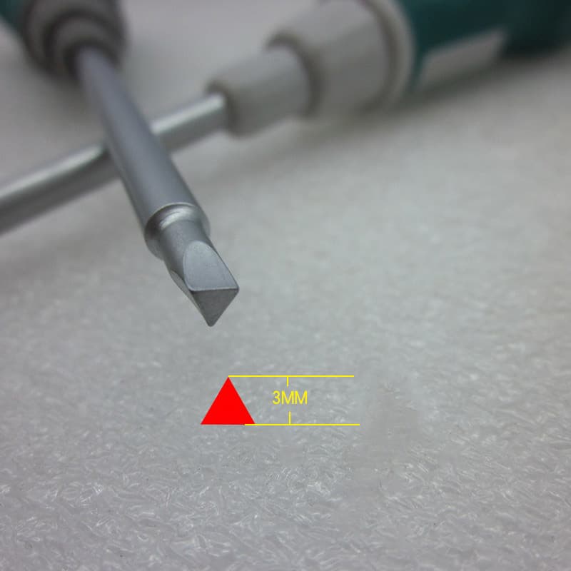 Metric triangular screwdriver, triangular Y-shaped bit driver, household repair, other special screwdriver bits, special screws.