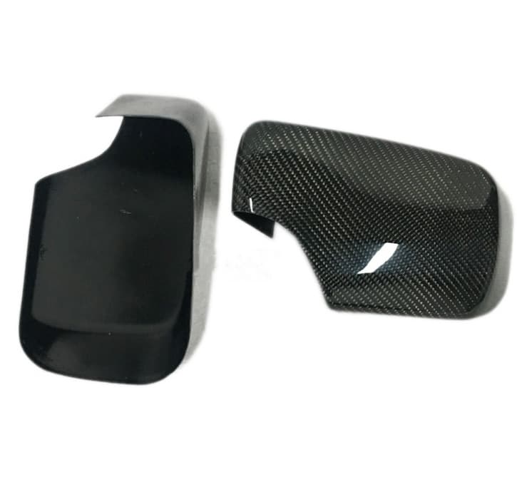Carbon Fiber Replacement Side Mirror Cover for 1998-2005 BMW 3 Series E46 Sedan