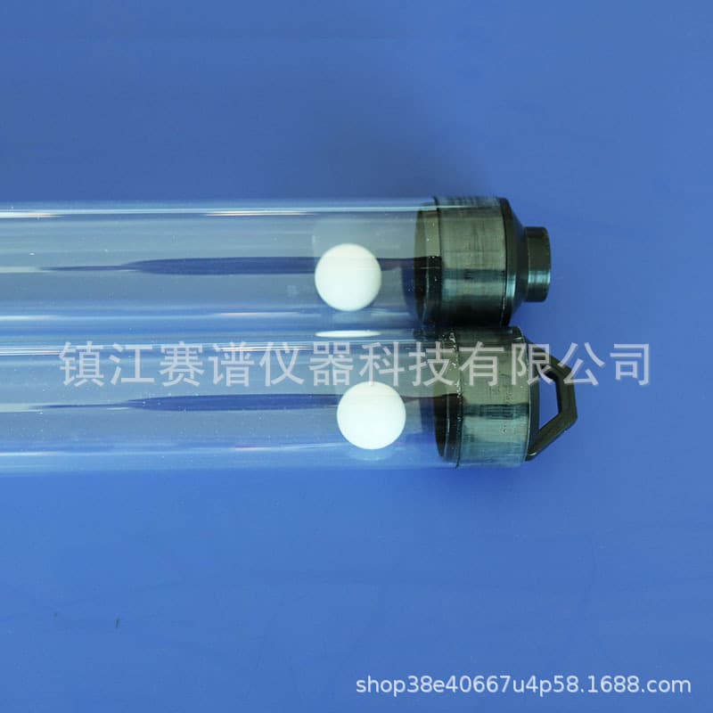 1L Bailer Tube PVC Deep Well Water Sampler Low Flow Regulating Valve Bailer Tube