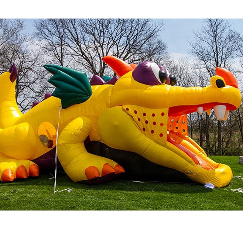 Inflatable Cartoon Mascot Opening Advertising Doll Large Model Art Installation Prop Chinese Inflatable Dragon