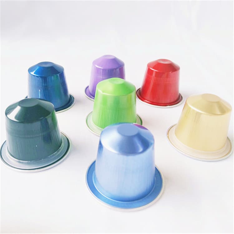 Capsule Coffee Cup Empty Cup Filling Hand Filled DIY Aluminum Foil Coffee Capsule Cup Espresso Compatible Nespresso