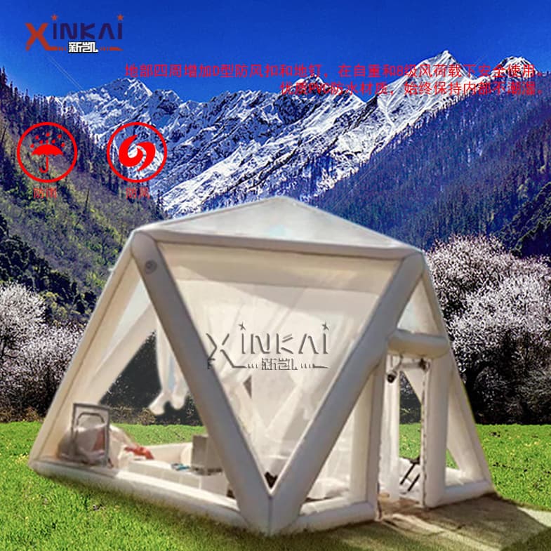 Scenic Area Internet Celebrity Bubble House Starry Sky Tent Inflatable Bubble House Outdoor Camping Style B&b Tent Hotel Starry Sky House