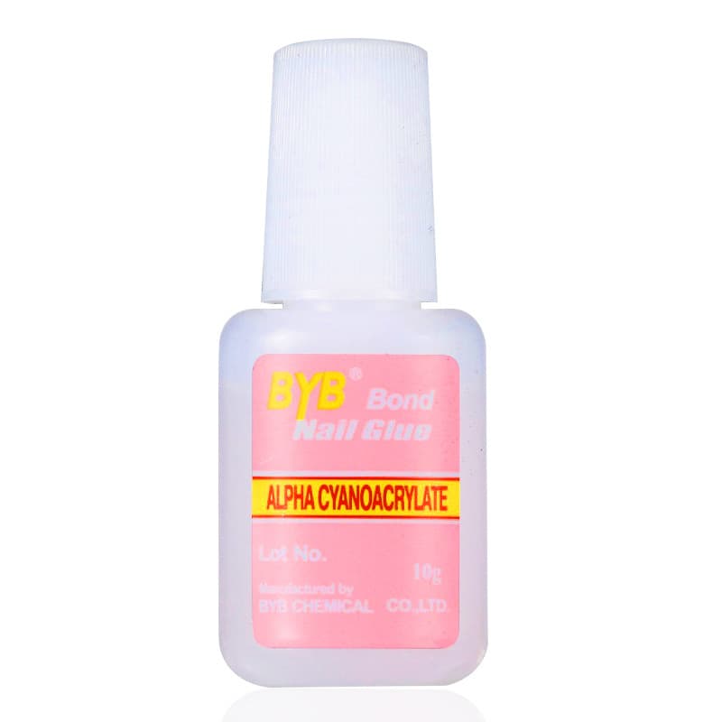 Byb Nail Glue Brush 10g For False Nail Patches Special Art Marking Glue Beauty Products