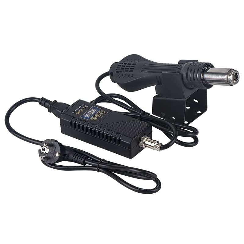 JCD8858 Portable Hot Air Gun Hot Air Rework Station 110V220V Digital Display Adjustable Temperature Phone Repair