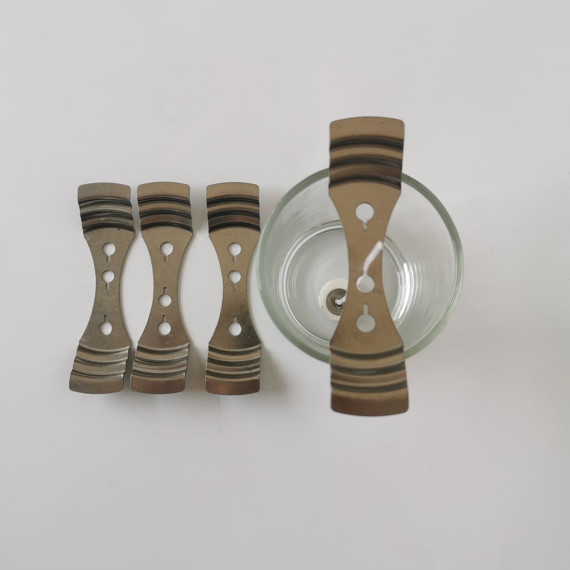 DIY Candle Making Tool Three-Hole Wick Holder Aromatherapy Candle Wick Fixing Stand Wick Holder