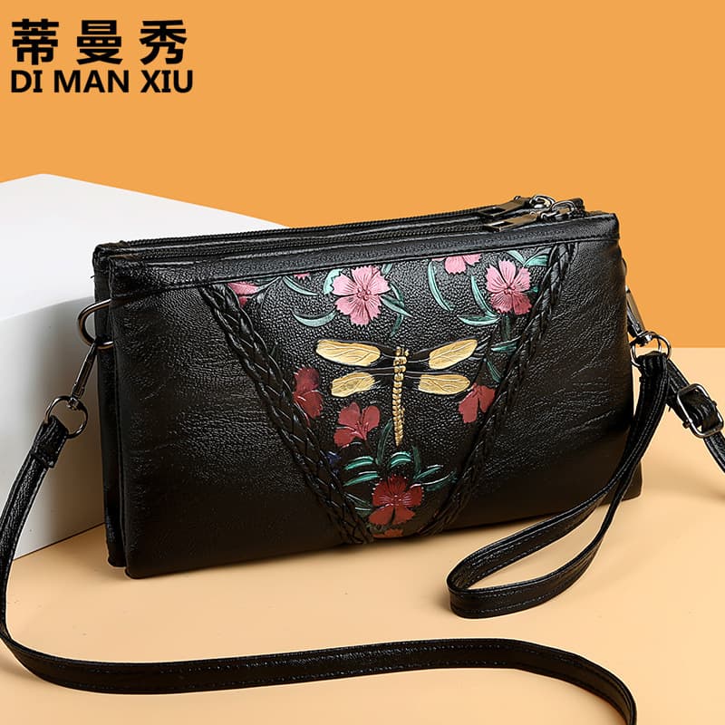 2020 New Sheepskin Women's Bag Korean Style Simple Fashion Large Capacity Lightweight Simple Shoulder Bag Travel Crossbody Backpack