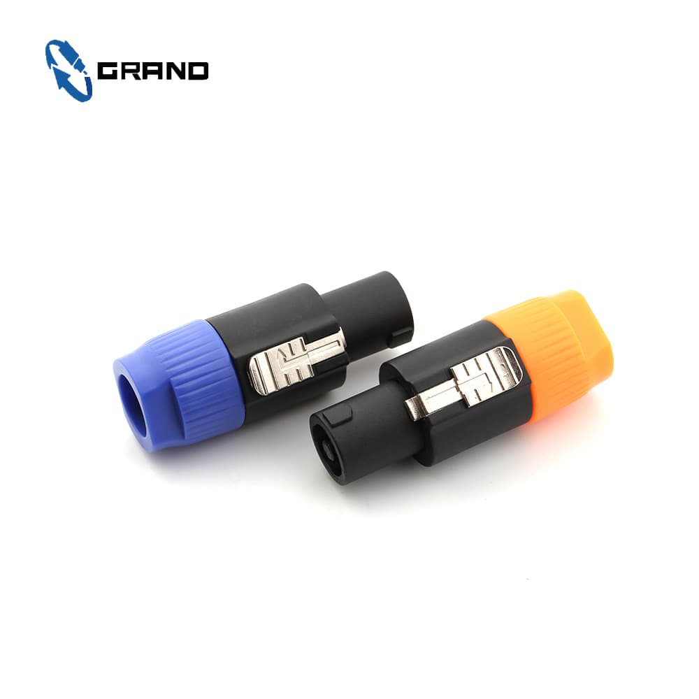 Short push multi-color 4PIN audio plug