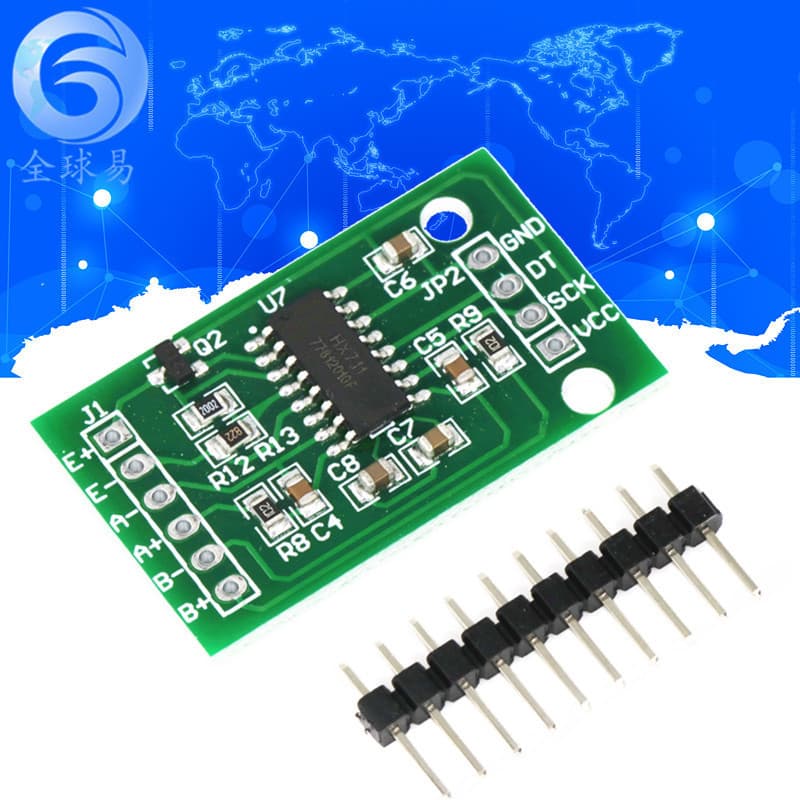 Standard Version HX711 Module/Weight Sensor 24-bit Precision AD Module Pressure Sensor