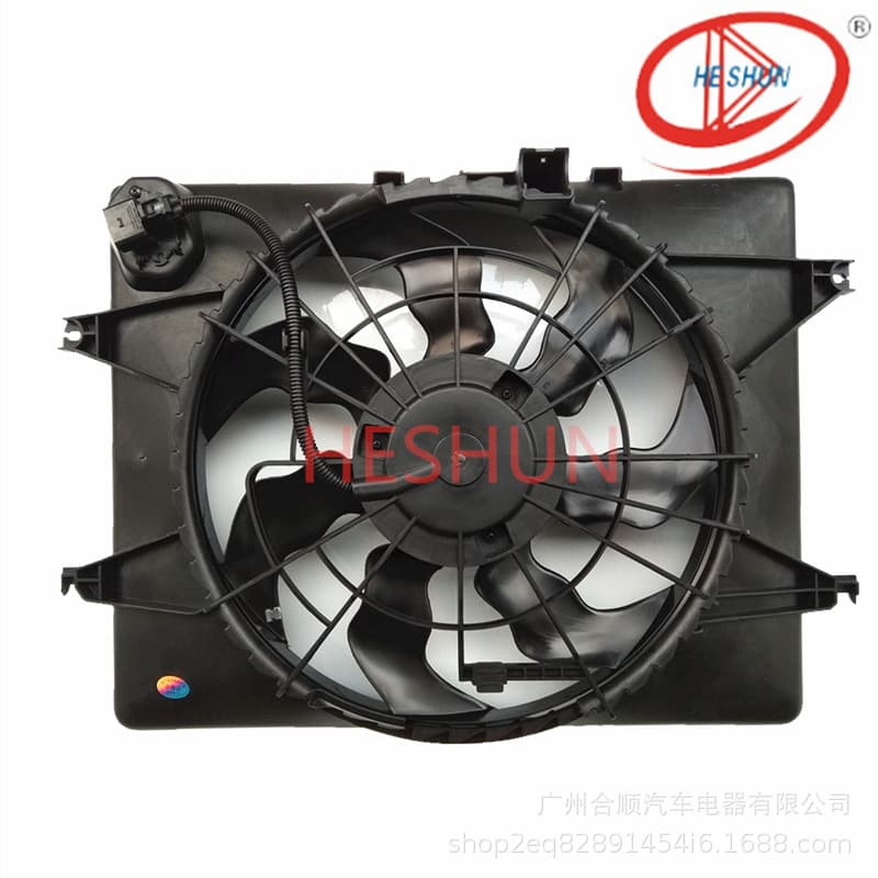 25380-3R470/3R170 suitable for Hyundai Sonata 8/K5 car cooling electric fan assembly