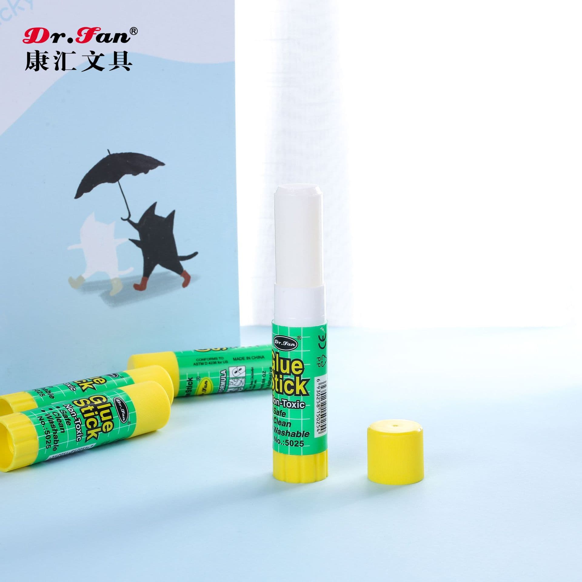 Kanghui 15g PVP Solid Glue High Viscosity Sticky Paper Sticky Invoice Office School Student Supplies